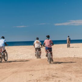 Bicicleta eléctrica en Los Cabos