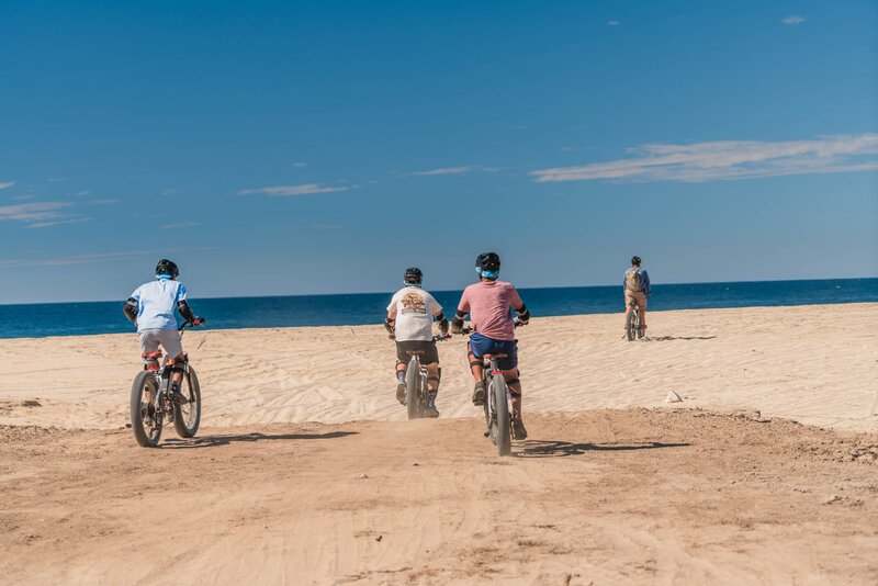 Bicicleta eléctrica en Los Cabos